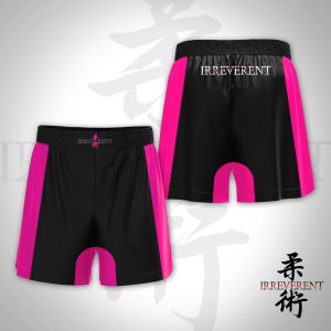 Womens Pink and Black NoGi Shorts