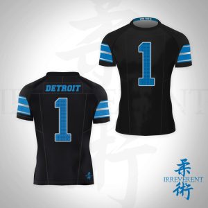 Black Detroit Rashguard