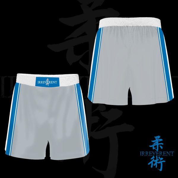 Blue & Silver Detroit Shorts