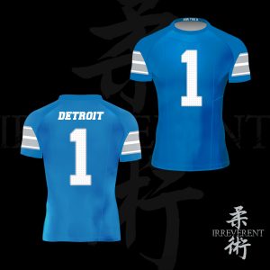 Blue & Silver Detroit Rashguard