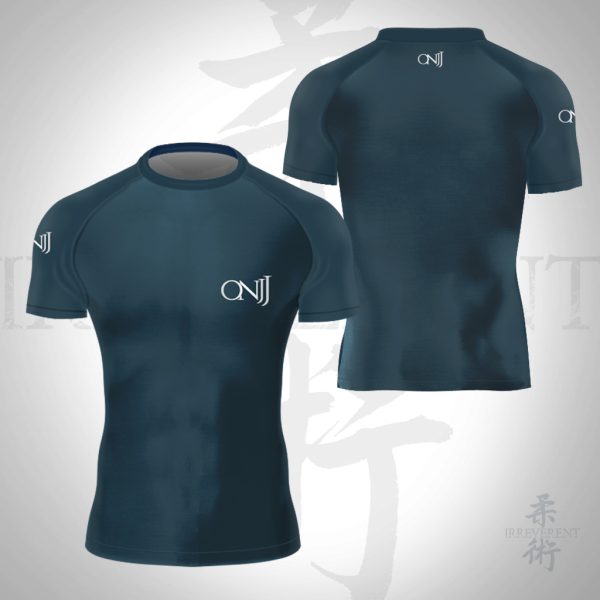 ONJJ "The Minimalist" Teal Rashguard